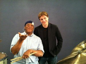 filming with Billy Cobham (Miles Davis, Herbie Hancock)