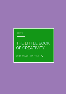 THE LITTLE GUIDE TO CREATIVITY COVER