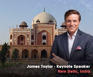 Keynote Speaker in New Delhi - James Taylor