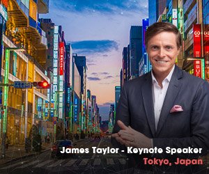 Keynote Speaker in Tokyo, Japan - James Taylor