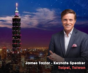 Keynote Speaker in Taipei - James Taylor