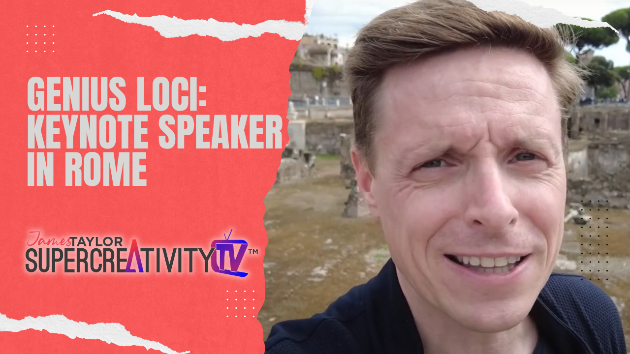Genius Loci Keynote Speaker in Rome - James Taylor