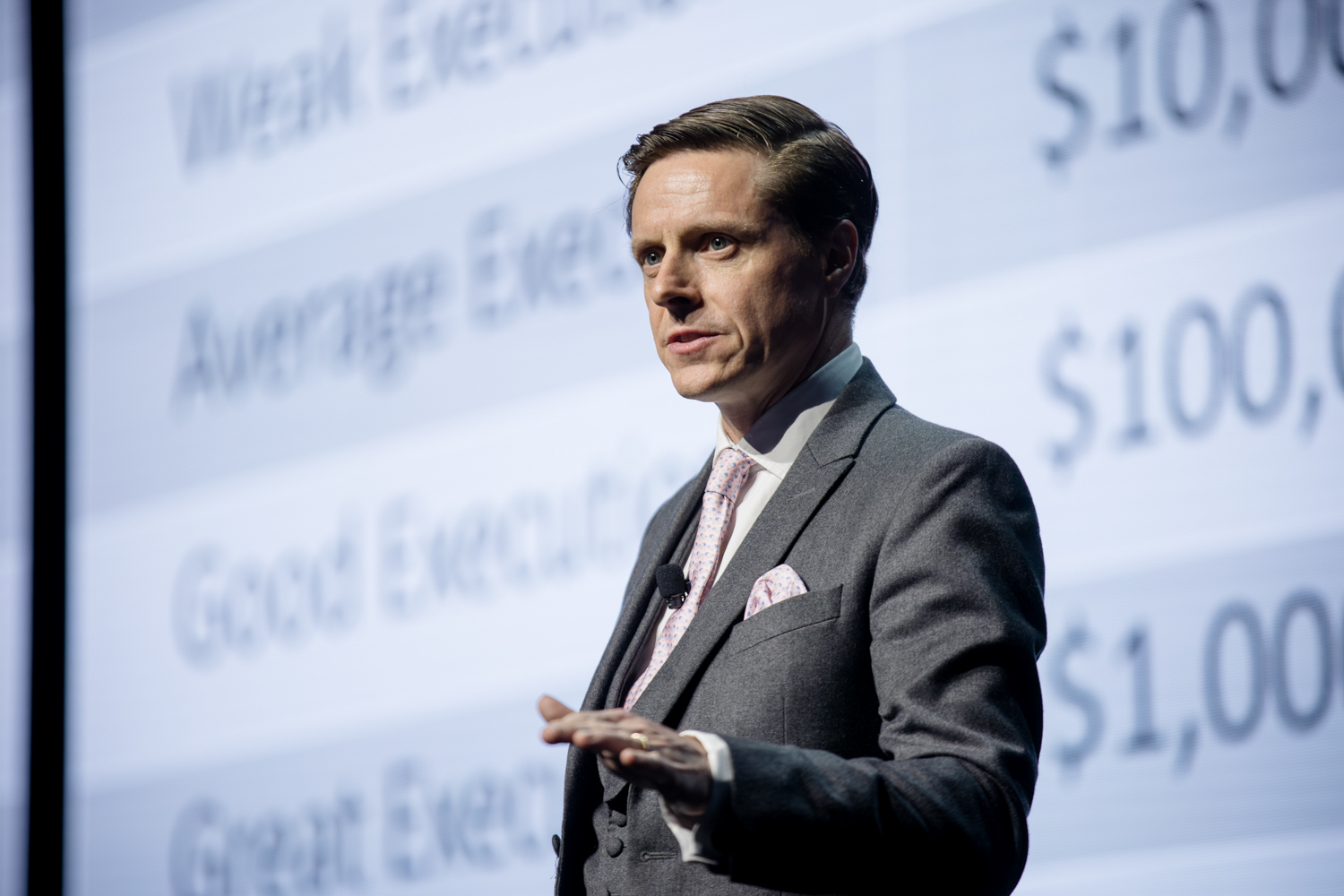 James Taylor delivering a SuperCommunication keynote