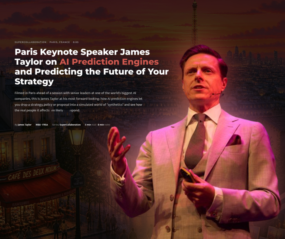 Paris Keynote Speaker: AI Prediction Engines Explained